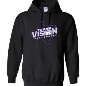 TX Vision Black Hoodie