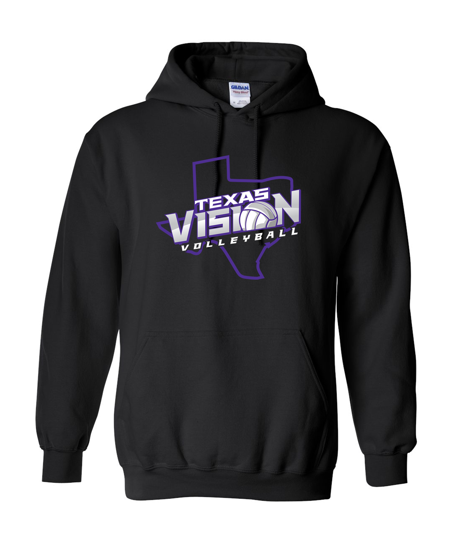TX Vision Black Hoodie