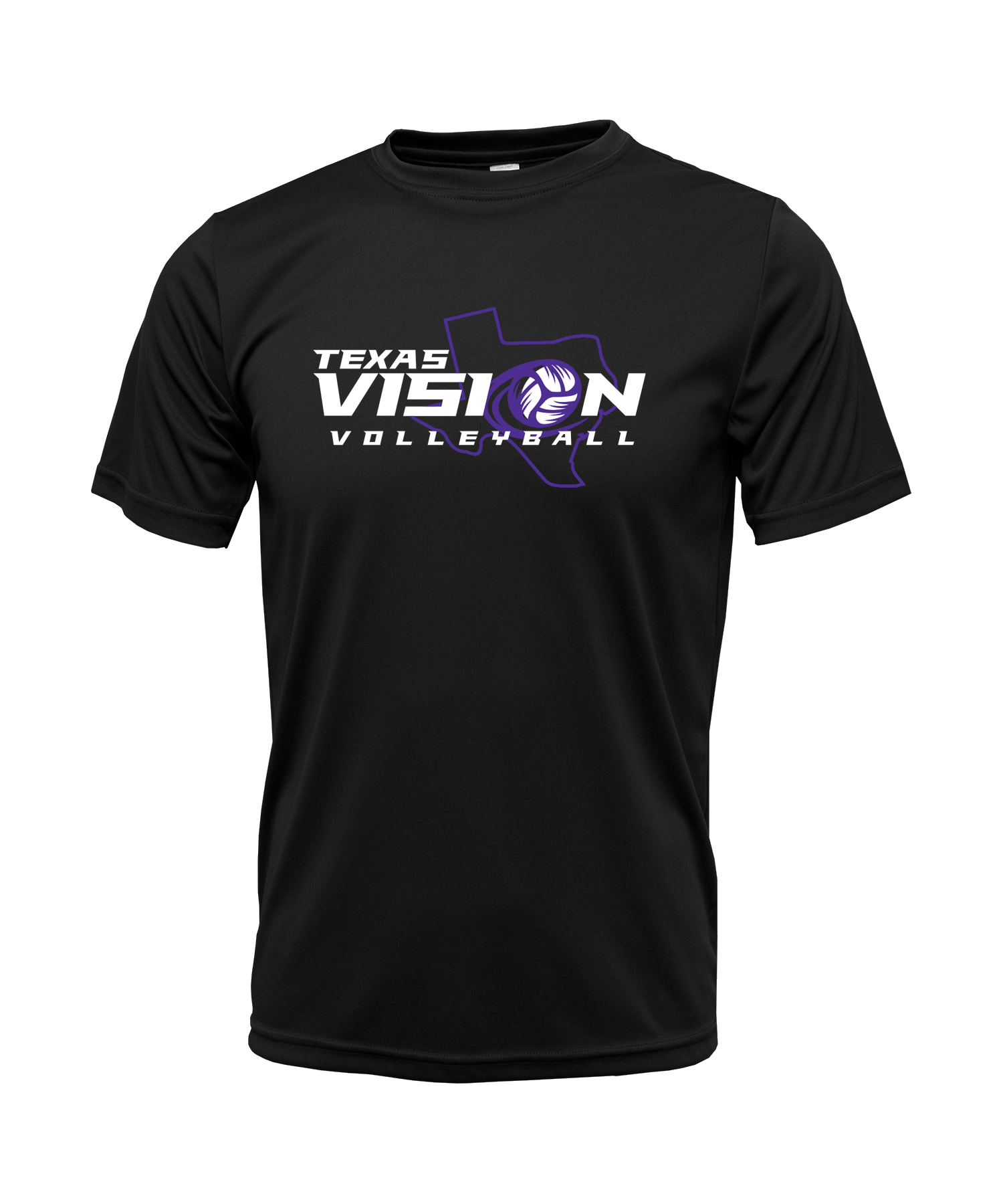 TX Vision Black Original T-shirt