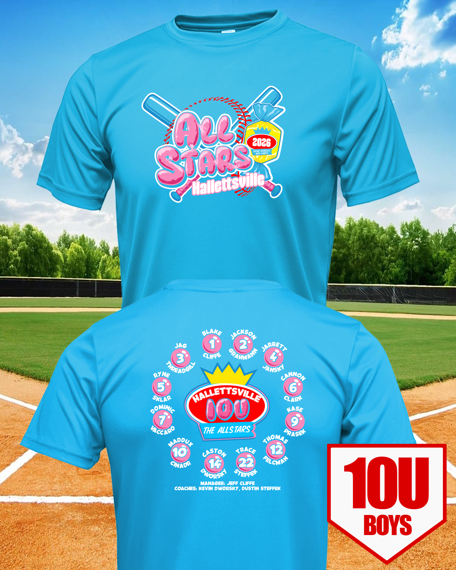 10U Boys BubbleGum