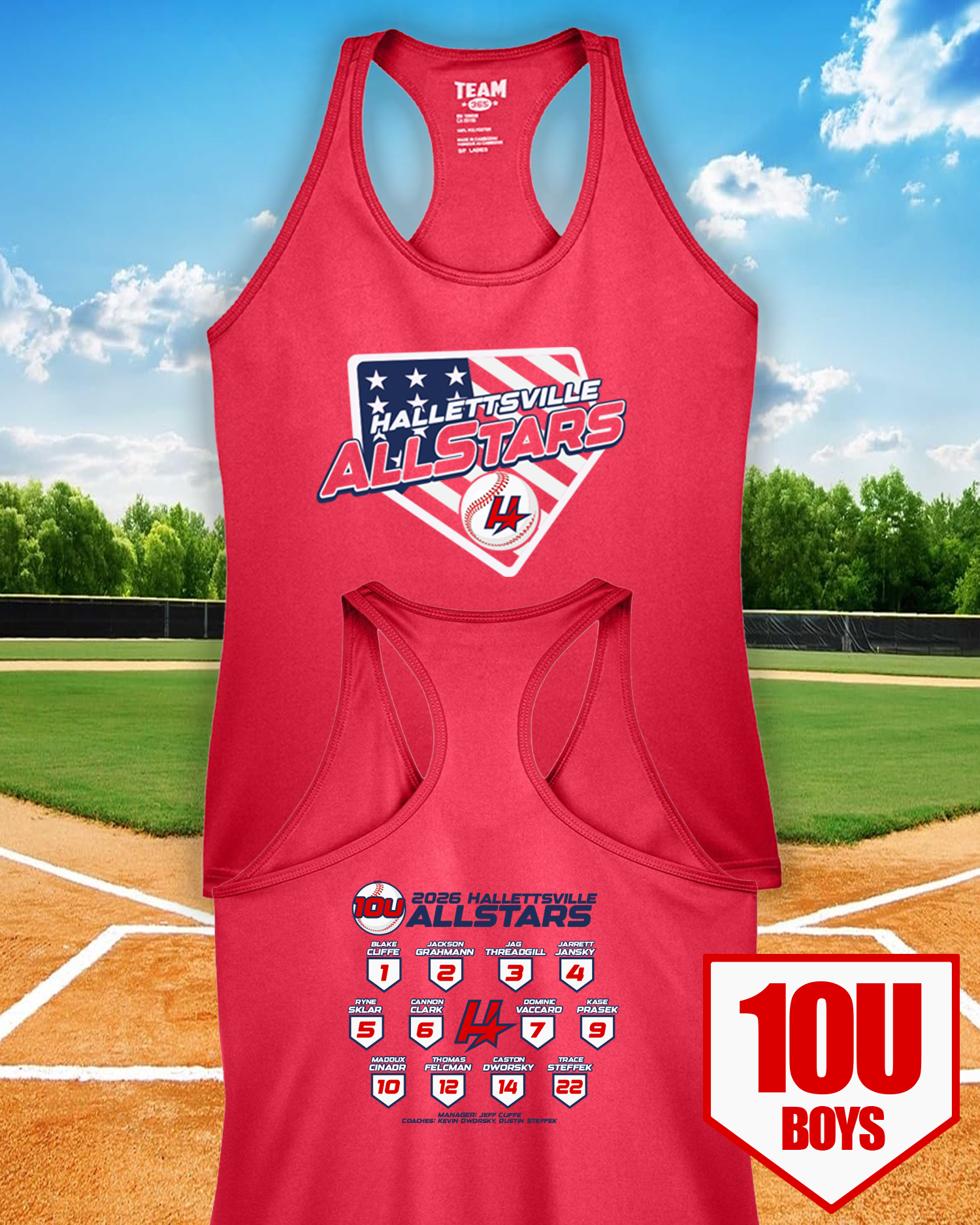 10U BOYS TANK
