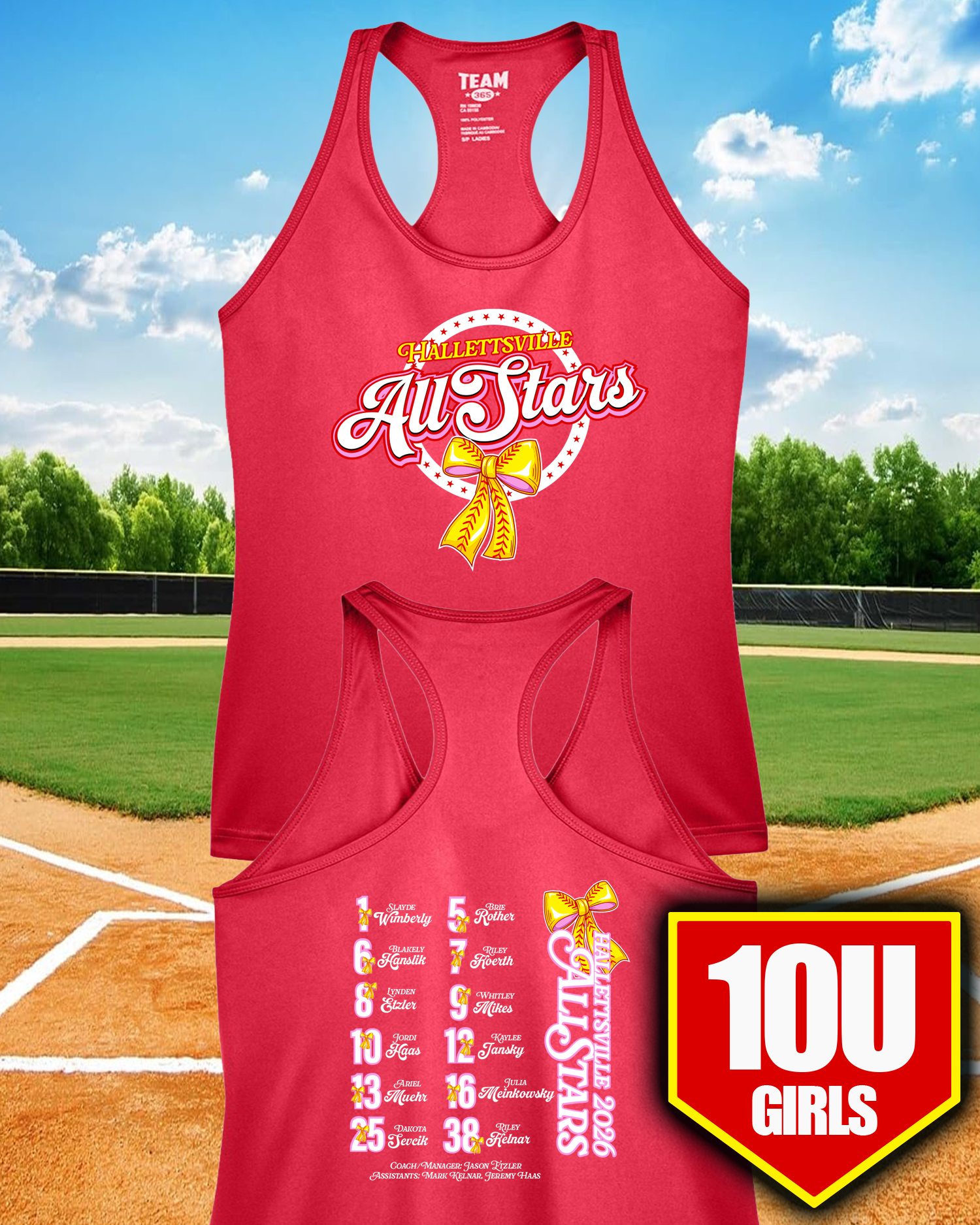 10U GIRLS TANK