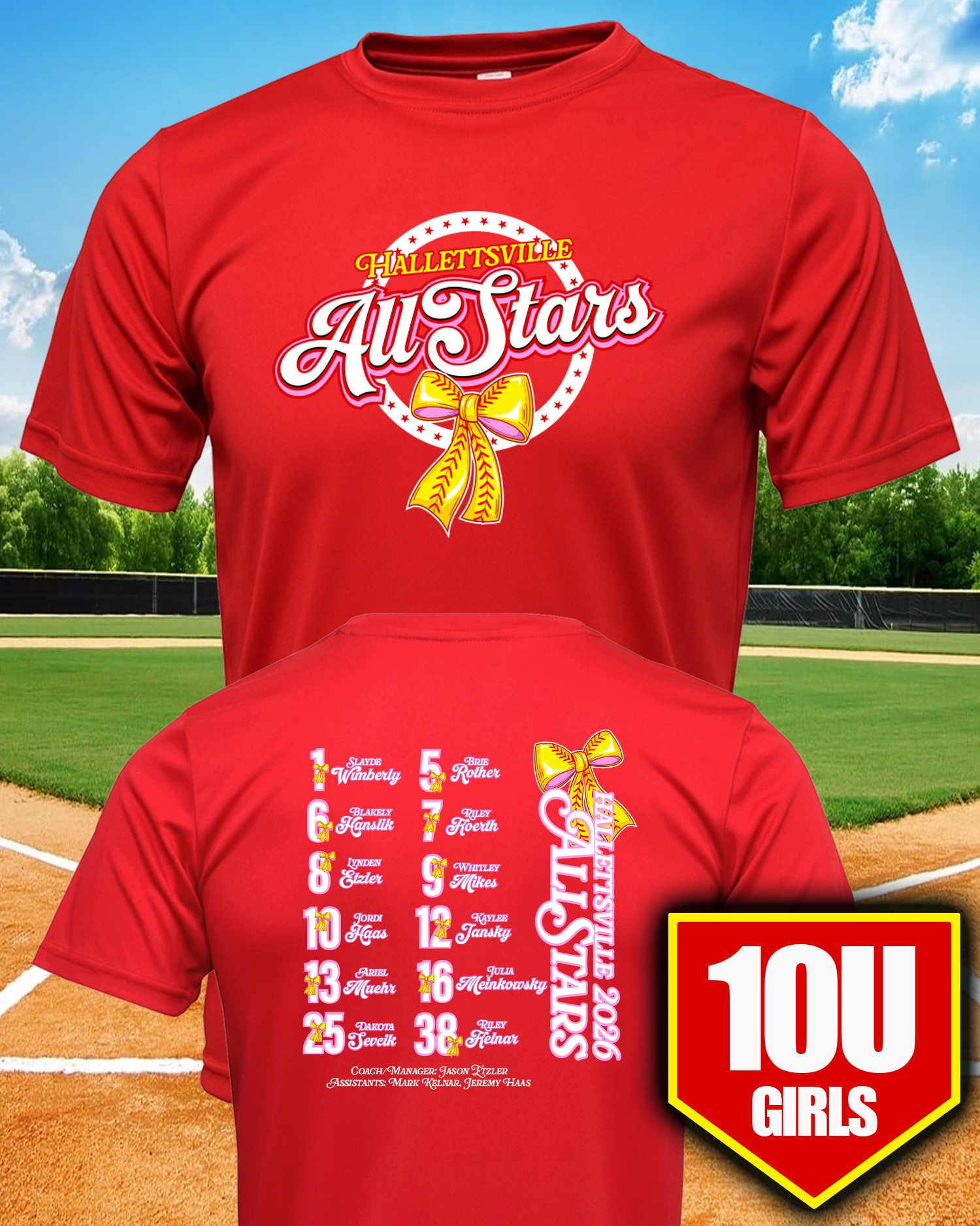 10U Girls AllStar Bow