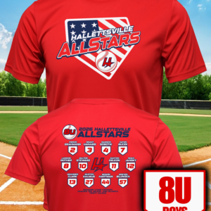 8U Boys AllStar Flag Shirt