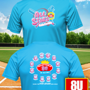 8U Girls Bubblegum