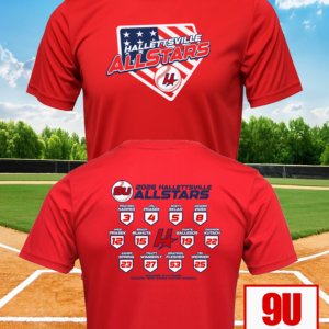 9U Boys AllStar Flag Shirt