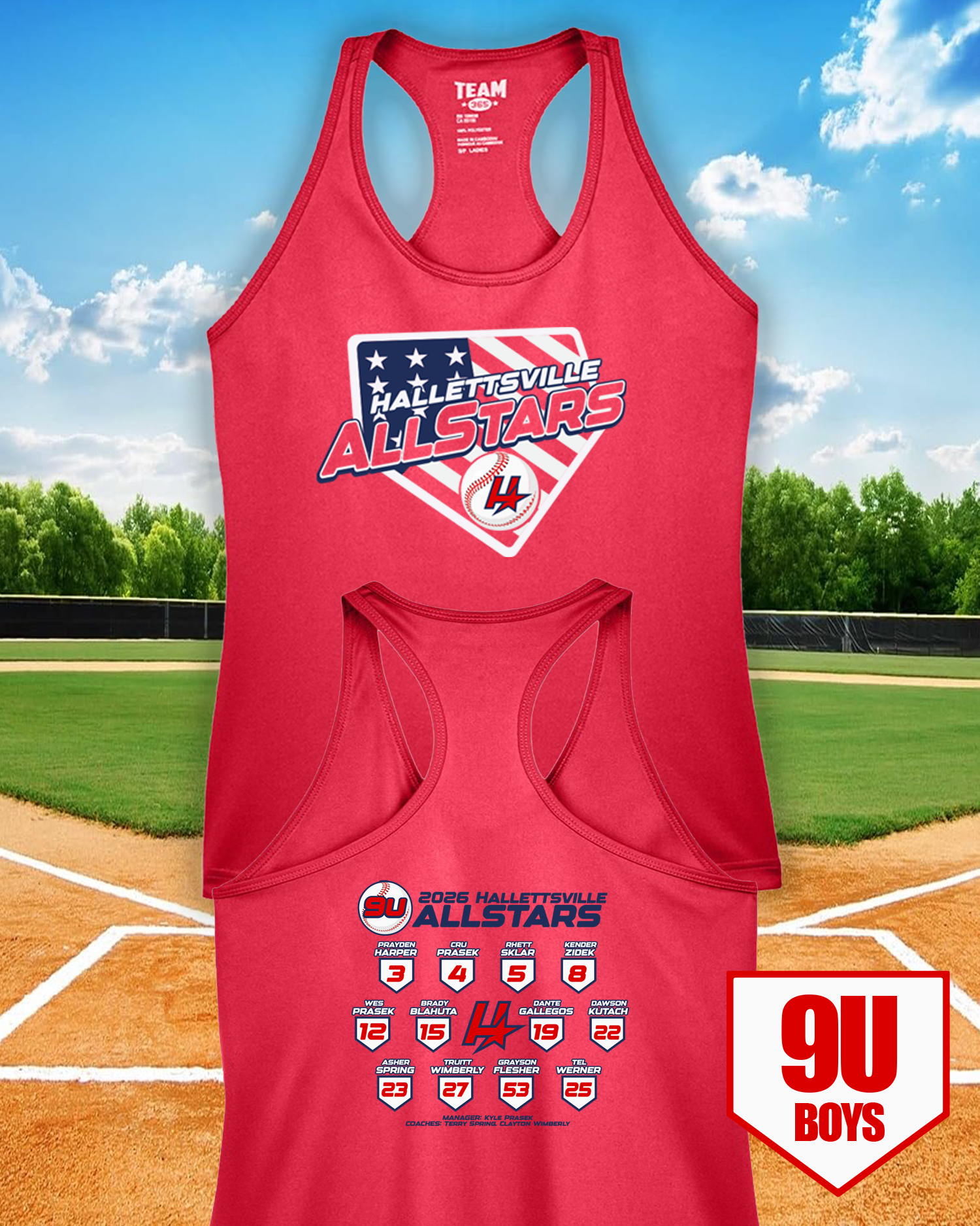 9U BOYS TANK