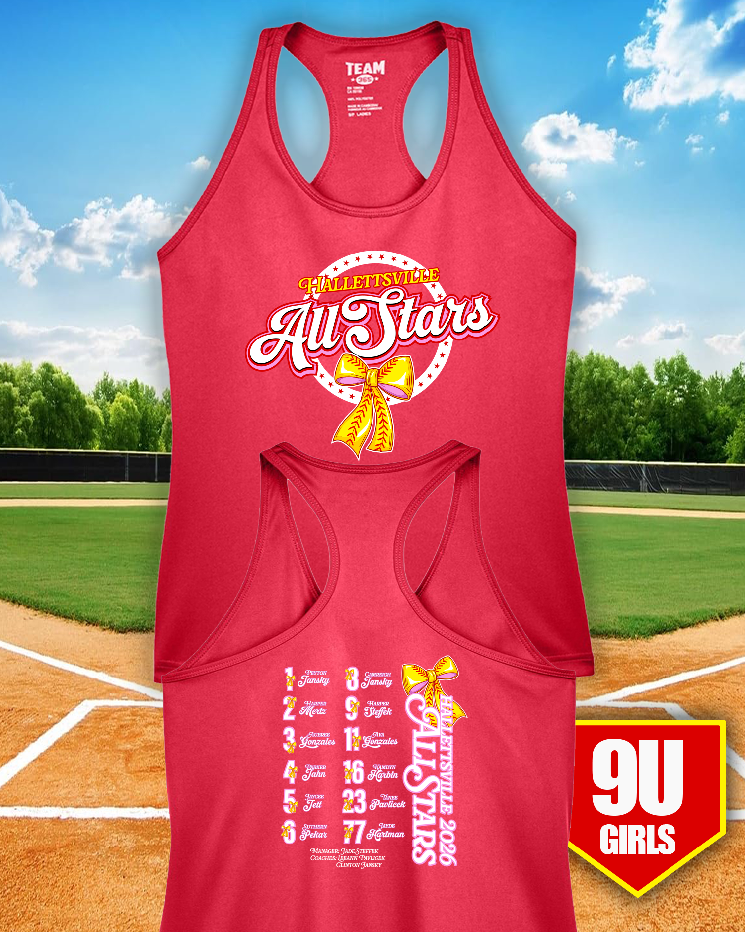 9U GIRLS TANK