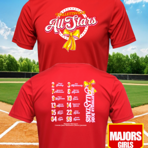 Majors Girls AllStar Bow