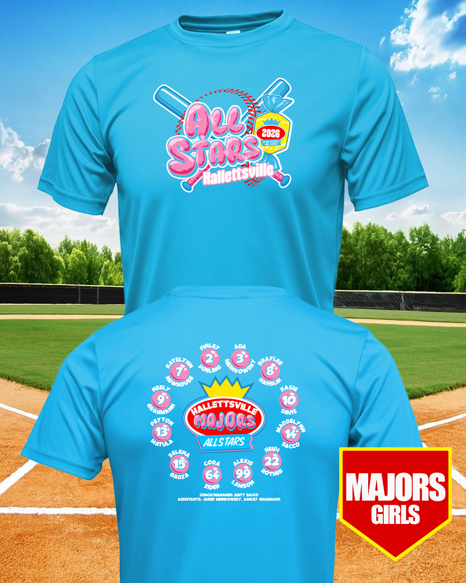 Major Girls Bubblegum