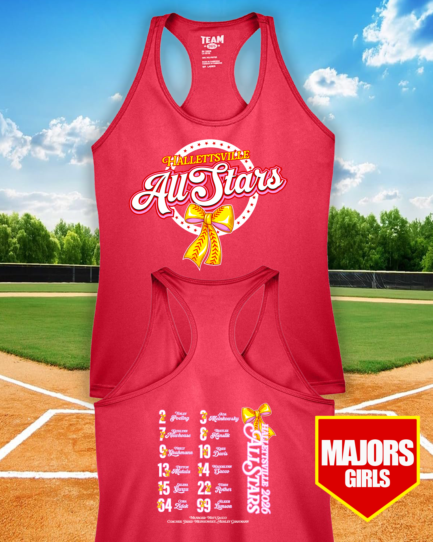 MAJOR GIRLS TANK