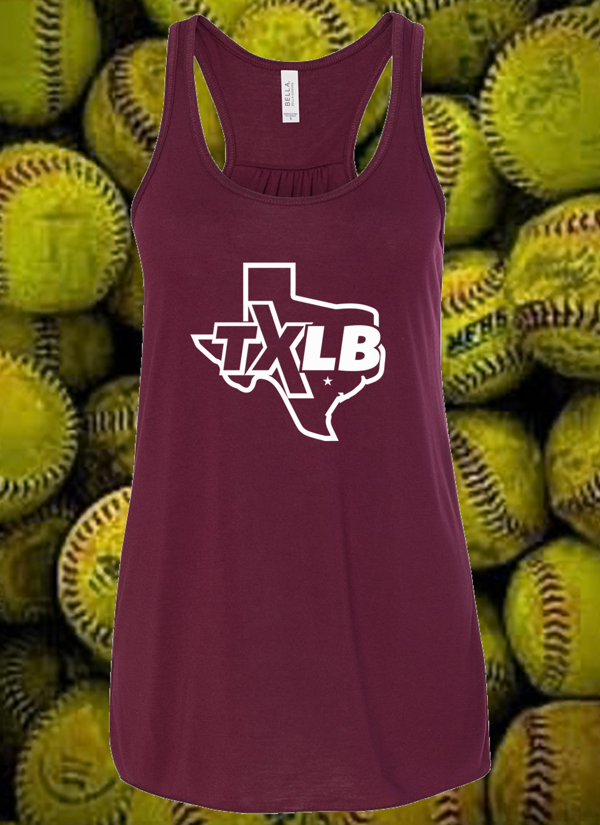 TXLB - Maroon Tanktop